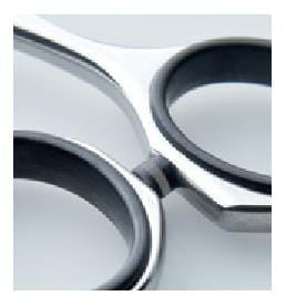 White Line Silver Ice German Shear With Even Handle - 3 lengths