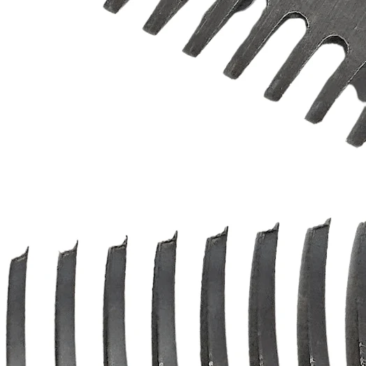 Bonika Double-Tooth 6" Professional Thinner 440C Steel - teeth detail