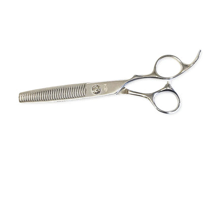 Bonika Double-Tooth 6" Professional Thinner 440C Steel - full view