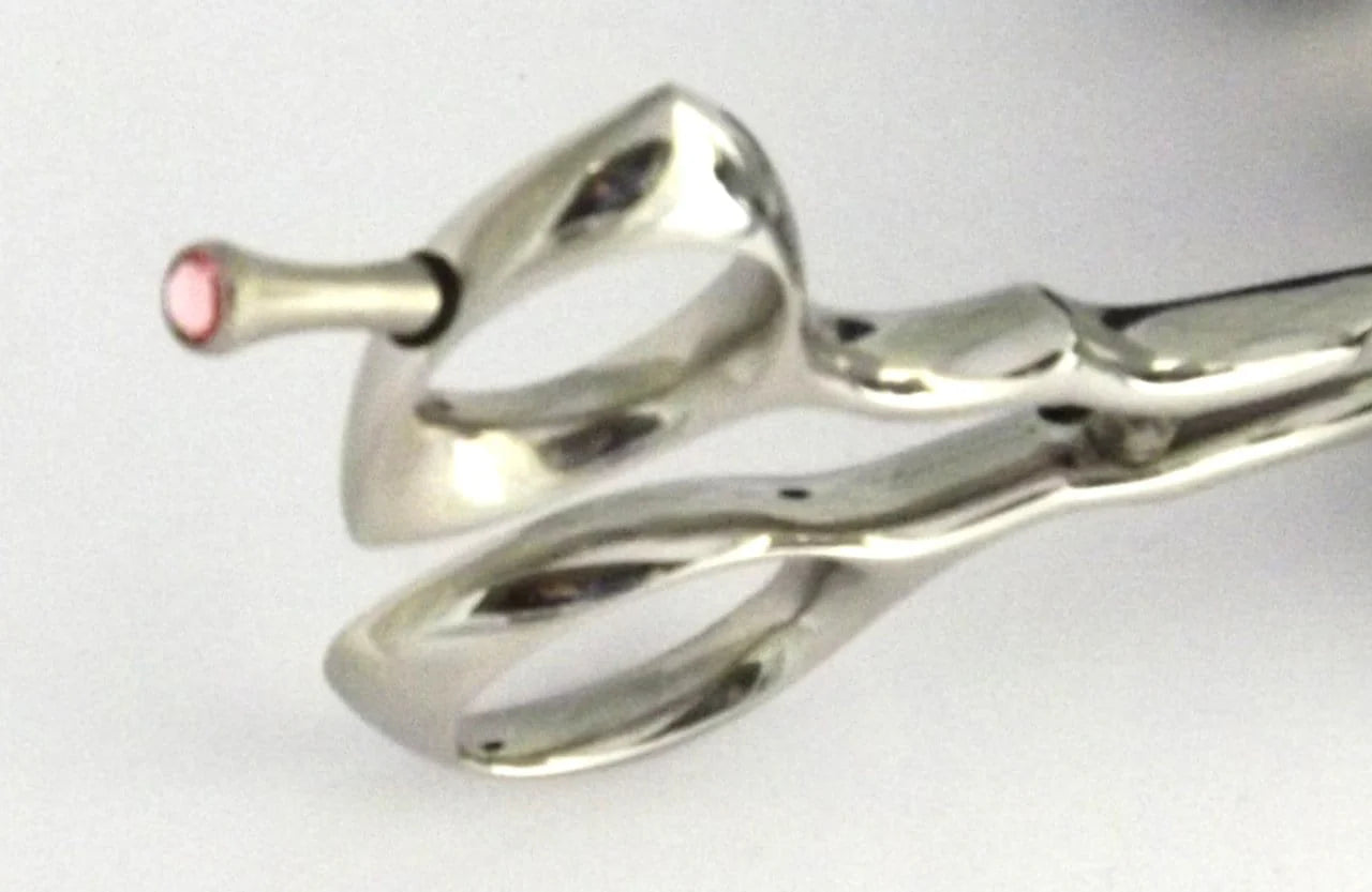 Firefly Ergonomic Offset Hair Shears Japanese 440C Steel