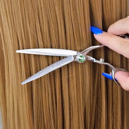 Firefly Ergonomic Offset Hair Shears Japanese 440C Steel