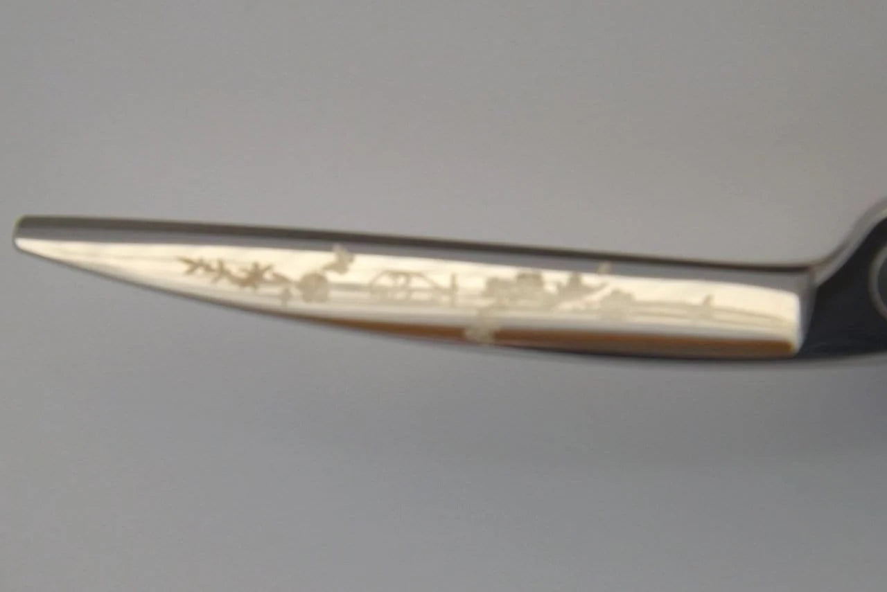 Firefly Ergonomic Offset Hair Shears Japanese 440C Steel