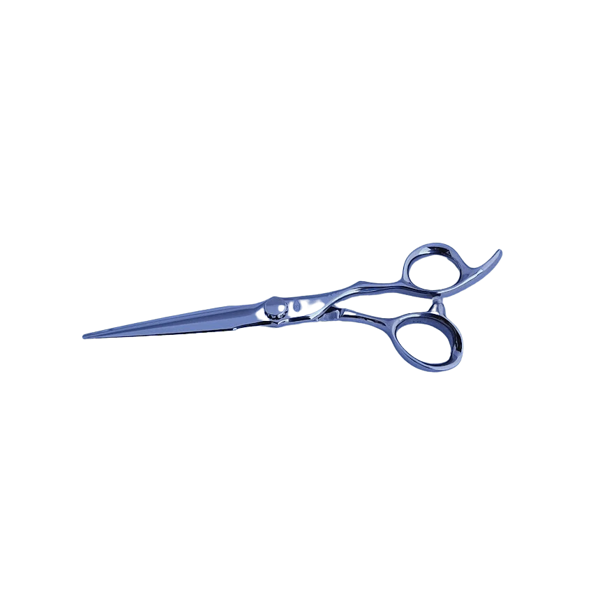 Bonika Innovation 6.25-inch bent handle thinning shears with 440C steel for seamless blending